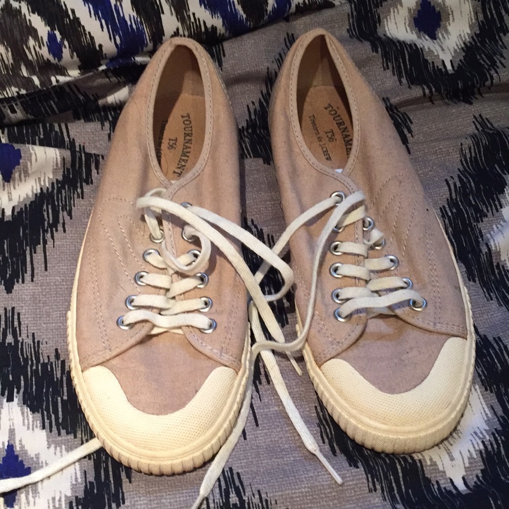 J crew canvas sneaker